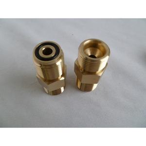 Adaptateur de cylindre en fibre de carbone Adaptateur de cylindre de gaz de lutte contre l'incendie Filetage interne Acier Pièces d'équipement de production de gaz Connecteur - Product Image 4