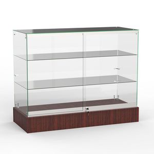 Vitrina de Exhibición con Marco de Vidrio Templado y MDF con Iluminación LED de Visión Completa para Supermercados, Marca Keway - Product Image 3