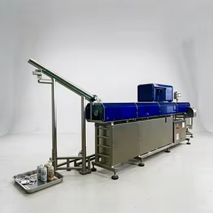 Machine de marquage laser à fibre optique GS1 DataMatrix Code 100w pour la traçabilité des canettes en aluminium de boissons gazeuses et le code anti-contrefaçon - Product Image 6