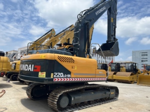 รถขุดฮุนได R220LC มือสอง สภาพดี น้ำหนัก 22 ตัน รถขุดก่อสร้าง ฮุนได Robex 220LC-9S สำหรับส่งออก - Product Image 2