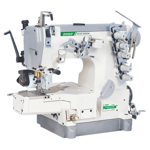 Máquina de Coser Interlock de Cilindro de 3 Agujas <span class=keywords><strong>Doso</strong></span> Serie DS-600, Personalizable, con Arrastre Trasero, Gran Venta - Product Image 1