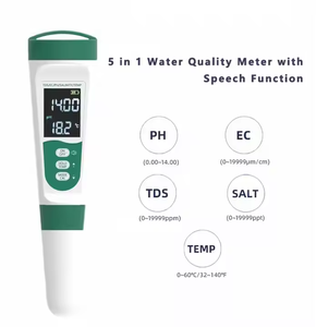 Testeur de qualité de l'<span class=keywords><strong>eau</strong></span> Portable multifonctionnel de haute qualité 5 en 1 personnalisable OEM TDS/PH/EC/TEMP/compteur de sel pour les tests d'<span class=keywords><strong>eau</strong></span> - Product Image 3
