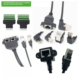 Câble de communication Ethernet Anker Anker 90 degrés mâle blindé Rj45 Cat6 Cat8 personnalisé par la manufacture - Product Image 6