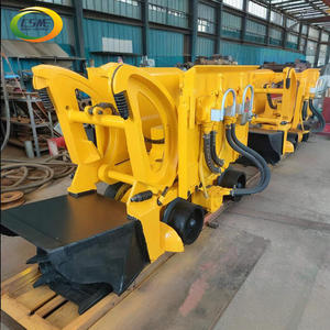 Zq26 pneumatik udara elektrik <span class=keywords><strong>Mini</strong></span> batu Mucking Loader dengan roda perayap sekop pengeruk ember untuk terowongan sempit bawah tanah - Product Image 3