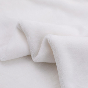 100% poliéster personalizar sublimação vison branco cobertor aconchegante flanela velo tecido lance cobertor para adultos e bebê - Product Image 2