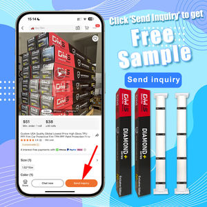 Série de promotion à faibles coûts 7.5 Mil Film de protection de peinture Wrap Tpu Clear Ppf Film pour <span class=keywords><strong>voiture</strong></span> - Product Image 2