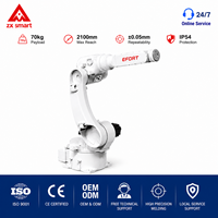 Robot industriel ER70 2100 II à 6 axes, charge utile de 70 kg, bras de robot à longue portée pour la manutention et l'assemblage