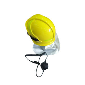 Casque de communication pour pompiers conforme à la norme EN 443, haut-parleur à conduction osseuse, microphone antibruit, protection IP67, matériau PPSU/PA66 - Product Image 5