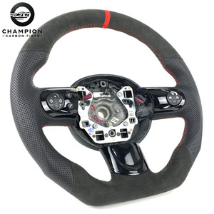 Volante de fibra de carbono de cuero deportivo mejorado para BMW <span class=keywords><strong>MINI</strong></span> JCW R57 R55 R56 R50 <span class=keywords><strong>F55</strong></span> F56 F57 F60 F54 2016 2017 <span class=keywords><strong>2018</strong></span> <span class=keywords><strong>2018</strong></span> - Product Image 2