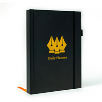 Agenda hebdomadaire mensuel avec impression personnalisée en noir Agenda agenda carnet agenda journal à sublimation Agenda quotidien