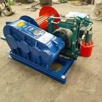 Treuil électrique robuste 380V petit palan hydraulique multifonctionnel pour la construction 1T/2T/3T/5T/10T moteur/moteur/roulement/engrenage