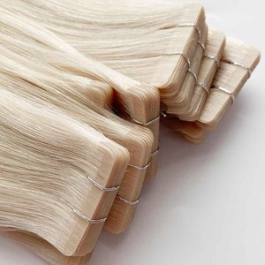 Extensioni per capelli con nastro adesivo 2026 di tendenza, prezzo di fabbrica, capelli Remy a doppia trama, extension a trama singola da un singolo donatore - Product Image 3