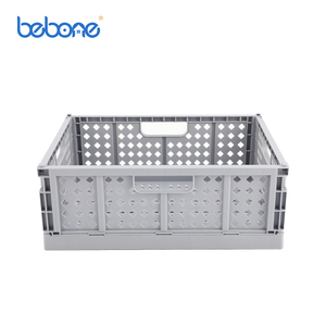 Mini có thể gập lại lưu trữ giỏ kết hợp rỗng hộp nhựa cho văn phòng phẩm đồ lặt vặt thực phẩm tổ chức giỏ container - Product Image 5