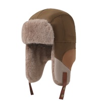 Gorro Ushanka Personalizado QJ OEM con Logotipo, Gorro Deportivo con Orejeras, Tejido Transpirable, Gorro de Invierno para Esquí, Pasamontañas, Gorro Lei Feng a Prueba de Viento