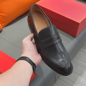 Mocasines de Alta Calidad, Modernos y a la Moda, Discretos y Lujosos, Tacón Bajo Antideslizante, Cómodos y Transpirables, Ferragamos - Product Image 3