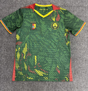 Seragam Sepak Bola Kamerun 2026 Jersey Dewasa Anak-Anak Maillot De Football - Product Image 1