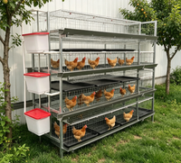 Cage à poulets de type H pour l'intégration en ferme verticale