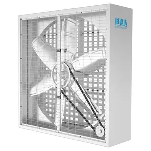 50 inç 6 bıçak egzoz fanı duvar pencere monte banyo egzoz fanları kanatlı egzoz fanı