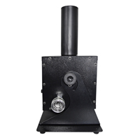 Machine à colonne de CO2 MOKE DMX avec affichage numérique, machine à jet de CO2 avec tuyau de 3 m pour DJ, mariage, discothèque, scène
