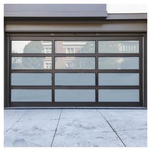 <span class=keywords><strong>Porte</strong></span> <span class=keywords><strong>de</strong></span> <span class=keywords><strong>garage</strong></span> thermiquement efficace avec panneaux verticaux imitation bois et joints d'étanchéité - Product Image 4