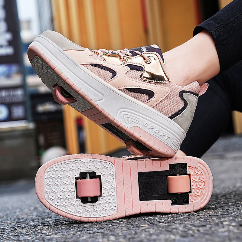 Turn Your Shoes Into Roller Skates Shoes For Sneakers That Turn