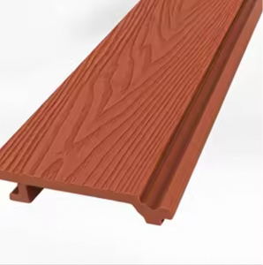 6 Feet Heat Treated Wood Grain WPC <b>Fence</b> Board with Embossed Texture for Modern Exterior Design - Product Image 5