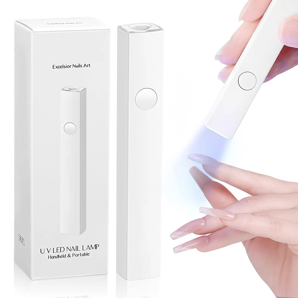 Lámpara secadora de uñas de mano Led pequeña portátil Gel de uñas de secado rápido mini lámparas de uñas UV