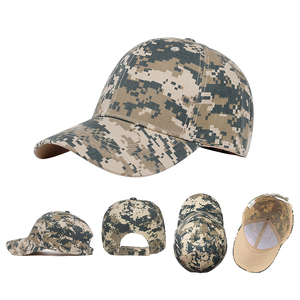 Groothandel op maat gemaakte <span class=keywords><strong>logo</strong></span> jacht tactische camouflage katoenen baseball pet outdoor camouflage gorras verstelbare baseball petten - Product Image 1
