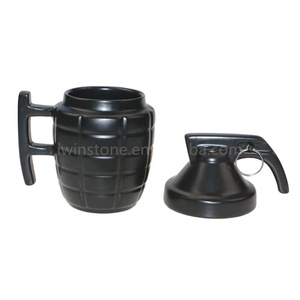 IWINSTONE 2021 nuovo arrivo A Mano granate forma Tazze di Caffè di Ceramica per Coffee Shop - Product Image 3