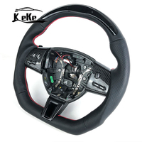 Volant en cuir lisse avec écran LED pour Jaguar XF XE XEL XFL XJ F-TYPE XF F-PACE