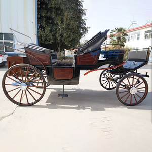 Calèche électrique de luxe classique royale européenne personnalisée blanche haut de gamme pour le tourisme - Product Image 1