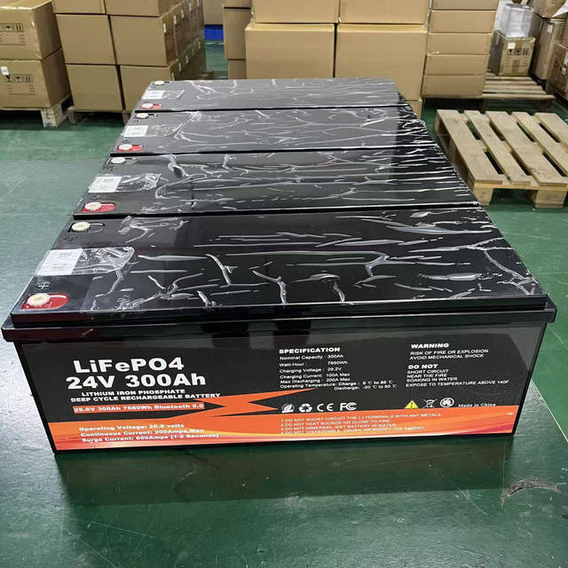 Fuyue Lifepo4 300ah Battery 24V 100Ah 200Ah 300Ah 400Ah Lifepo4 Lithium Battery Pack with 200A JBD BMS for Home Energy Storage