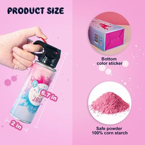 Poudre colorée Holi 2024 pour fêtes et révélations de sexe – Spray de fumée colorée - Product Image 5