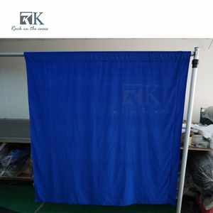 Easy install Pipe Kit and Drape Aluminum Standing Curtain System Wedding Backdrop Trade Show Photo Booth - Product Image 2