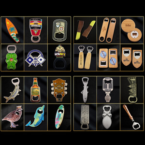 Ý Tưởng Quà Tặng Nhà Máy Bán Buôn Giá Rẻ Giá Tùy Chỉnh Kim Loại Mở Với Logo Nhôm Bia Tùy Chỉnh Bằng Gỗ Mở Chai Logo Của Bạn - Product Image 4