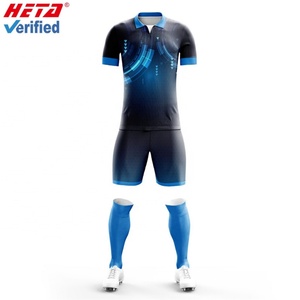 Conjunto de Ropa de Fútbol Personalizada al por Mayor, Camisetas de Fútbol, Polo para Hombre, Jersey de Fútbol Sublimado Personalizado - Product Image 1