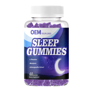 Gomitas de Melatonina para un Sueño Profundo, Venta Caliente OEM - Ayuda para Dormir de Acción Rápida con Fórmula Natural - Product Image 1
