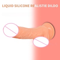 Jouet pour adultes, gode à ventouse pour femmes, design en forme d'œuf, pénis artificiel réaliste texturé, jouet sexuel intime pour soulager le stress