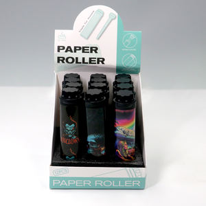 Renkli baskılı etiket ile Mini taşınabilir manuel koni rulo yeni ev yapımı trompet tüp rulo - Product Image 2