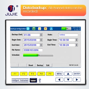 Bộ Ghi Dữ Liệu Thời Gian Thực <span class=keywords><strong>16</strong></span> Kênh Với Modbus USB Bộ Ghi Dữ Liệu USB Đa Kênh Công Nghiệp - Product Image 6