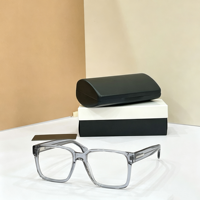 Lunettes optiques carrées noires en acétate de qualité supérieure, anti-lumière bleue, pour femmes et hommes, lunettes de vue sur ordonnance