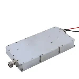 Sinyal Anti Drone RF 100W 433Mhz, modul penguat daya UAV 100W pemblokir sistem fraksional anti-drone