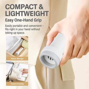 प्लास्टिक वैक्यूम भंडारण बैग के लिए कॉर्लेस यूएसबी इलेक्ट्रिक वैक्यूम स्टोरेज बैग कपड़े संपीड़न स्थान हल्का - Product Image 2