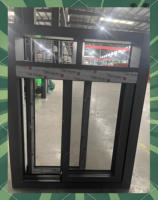 Rieles deslizantes para puertas y ventanas de aleación de aluminio de China, Partición de ventanas deslizantes plegables para uso en cocina y balcón y patio