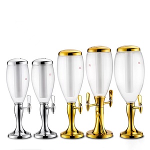Distributeur <span class=keywords><strong>de</strong></span> vin et <span class=keywords><strong>de</strong></span> <span class=keywords><strong>bière</strong></span> pression portable en plastique <span class=keywords><strong>de</strong></span> haute qualité avec <span class=keywords><strong>fût</strong></span> refroidi par glace et système à 2 robinets pour les fêtes, 3 <span class=keywords><strong>litres</strong></span> - Product Image 6