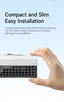 Mini Type électrique 48V 24V 12V climatiseur sur le toit camping-car RV remorque camion tracteur Van climatiseur de stationnement automatique