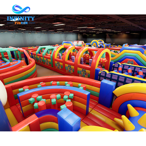 Parcours d'obstacles gonflable sur le thème des monstres, aire de jeux gonflable commerciale, château gonflable pour enfants, trampoline pour aire de jeux intérieure - Product Image 6