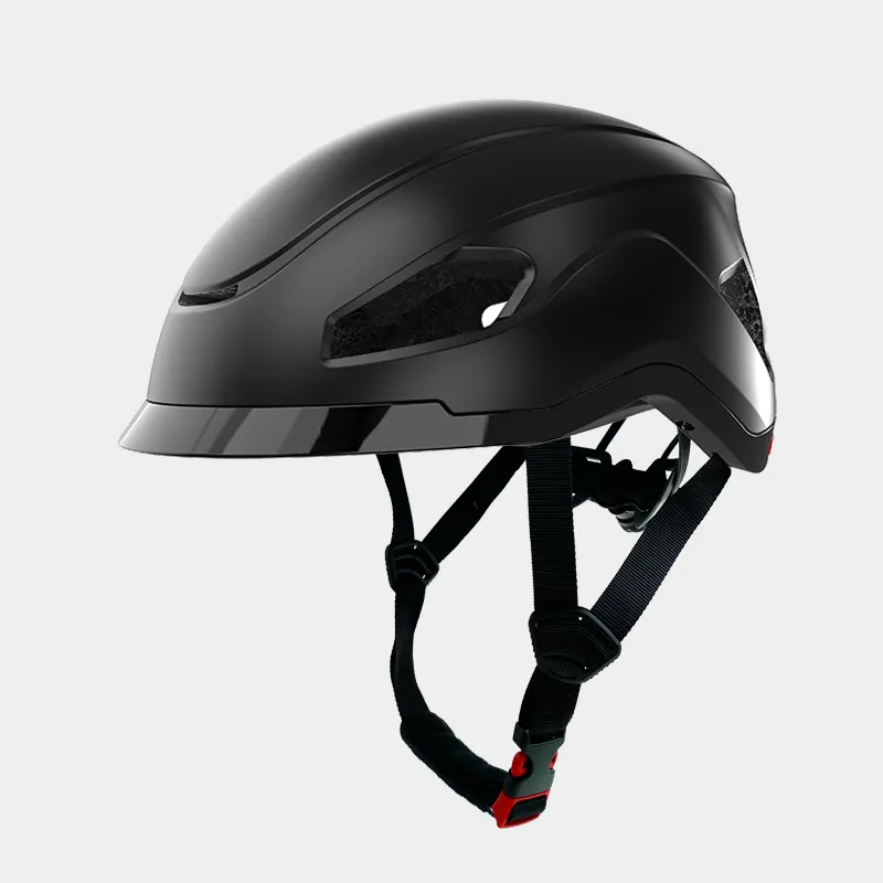 Black Adjustable Full Lightweight Road Safety High Professional New Smart Bicycle Mtb Helmet Led Street Bike For Road Adult