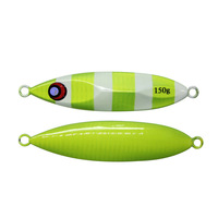 Leurre de jigging lumineux à croissance rapide 40g-350g, jig métallique à action lente/vibrante pour la pêche au bar, au lucioper et en haute mer depuis bateau