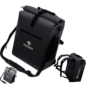 Para <span class=keywords><strong>Amazon</strong></span> Nr. 1 venta de bolsas impermeables para montar en bicicleta, bolsas para alforjas de bicicleta para ciclismo de montaña, capacidad de 25L - Product Image 1